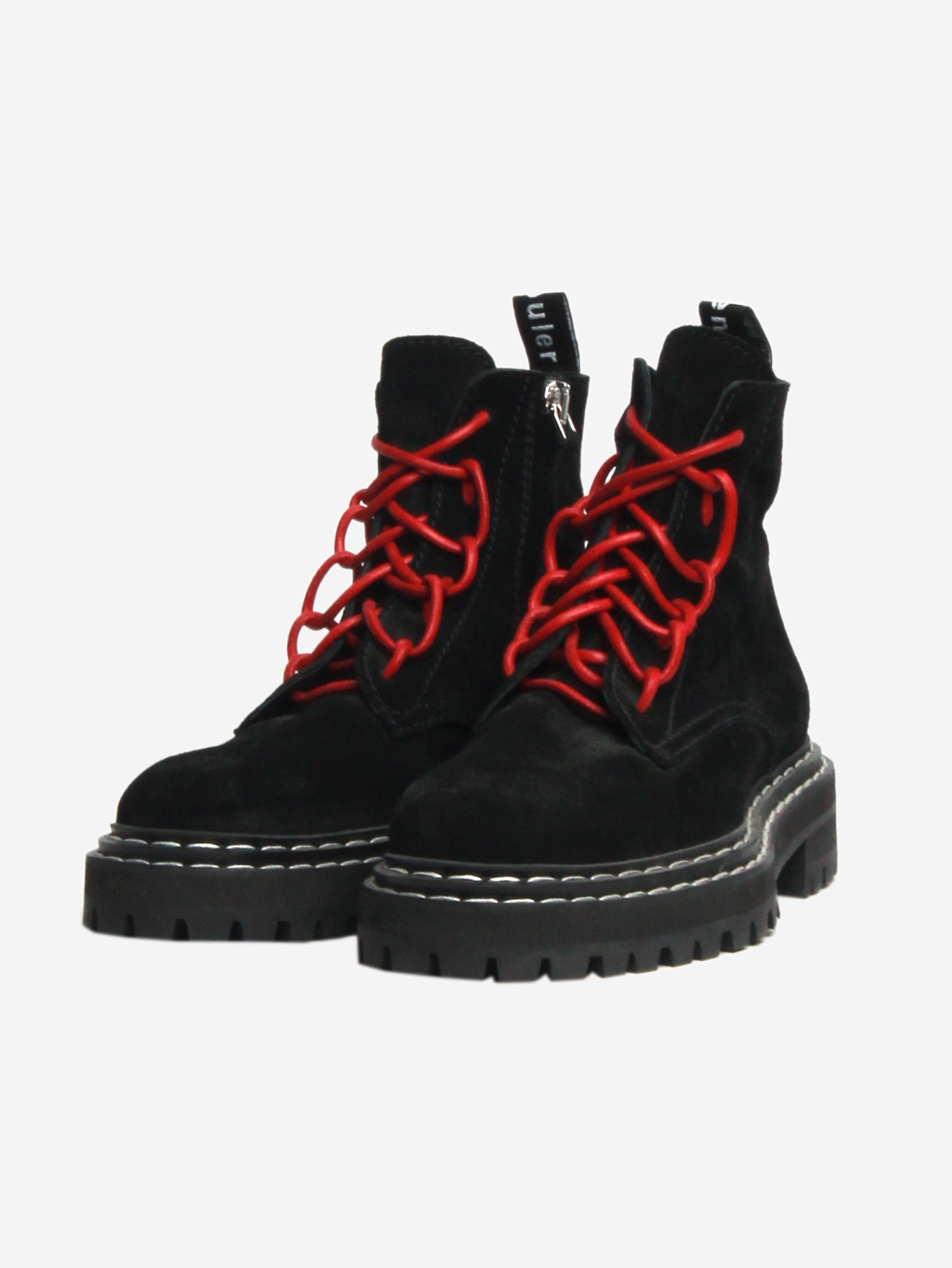 Stylish Black Suede Ankle Boots with Double Stitching - Women's Size EU 37.5 (US 7.5) - Perfect for Fall Fashion, Office Wear & Casual Outings