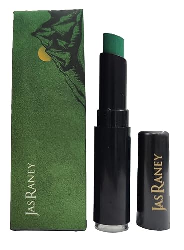 Jas Raney Hair Color Stick - Temporary Green Hair Dye for Boys & Girls, Quick & Easy Instant Coloring, Non-Permanent Hair Chalk for Parties, Halloween & Cosplay - Fun Styling for Events & Self Expression