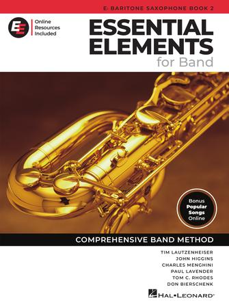 Essential Elements for Band – Eb Baritone Saxophone Book 2 with EEi: Comprehensive Band Method Book for Students & Teachers – Perfect for School Bands, Private Lessons & Home Practice
