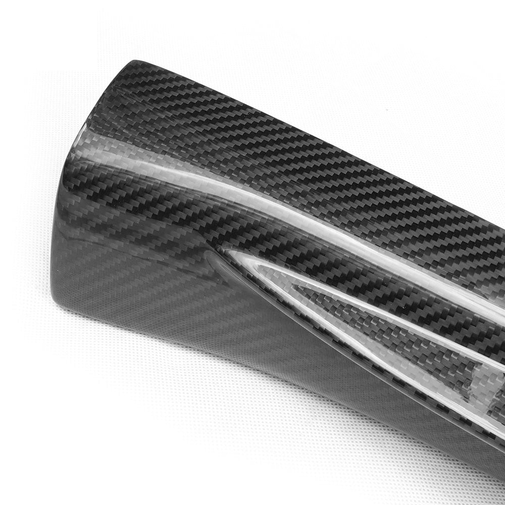 Premium Real Carbon Fiber Side Skirts for Tesla Model S (2021-2023) - High Performance Aerodynamic Body Kit - Enhance Style & Downforce for Track or Street Racing