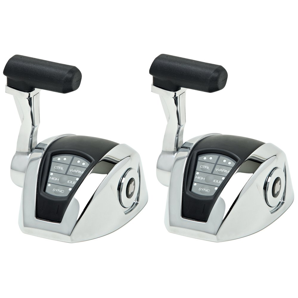UFlex Power A Electronic Control Package - Single Engine/Dual Station - Electronic Throttle & Shift System for Marine Boats | Perfect for Smooth & Precise Speed Control in Fishing, Cruising & Water Sports