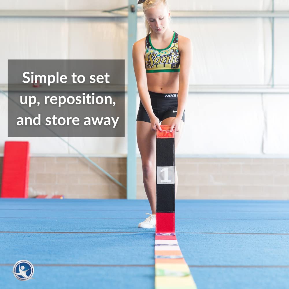 Tumbl Trak Tumbl Tape - Best Grip Tape for Gymnastics, Cheerleading, Dance & Preschool Activities | Non-Slip Training Aid for Bars, Beams & Floors