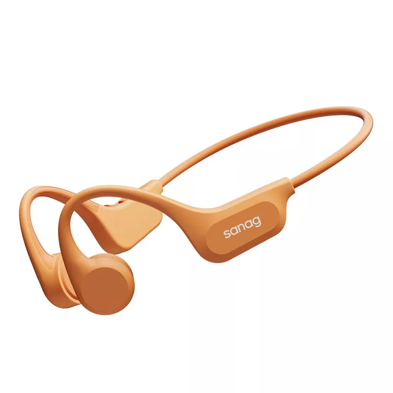 Sanag B60S Pro RunBeat 2nd Gen Open Ear Bone Conduction Headphones for Swimming, Running & Workout - Wireless Bluetooth Sports Earbuds with Sweatproof Design