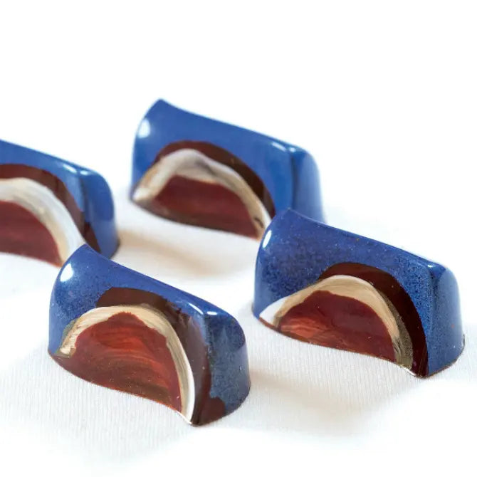 Premium Antonio Bachour Bonbons Chocolate Mold - 21 Italic Forms for Professional Baking & Candy Making | Perfect for Home Chefs & Gift Packaging
