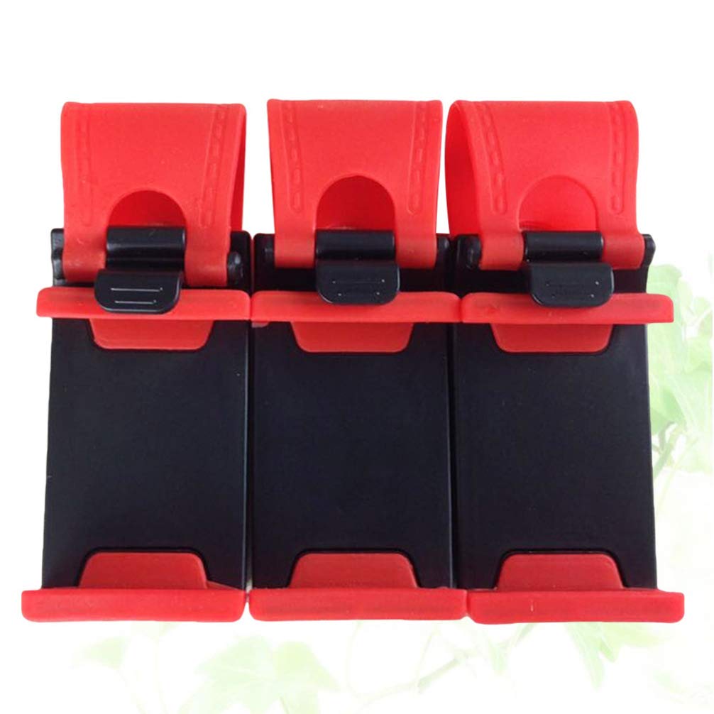 3-Pack Adjustable Phone Stand for Desk - Universal Smartphone Holder for iPhone, Android, Tablets - Perfect for Home Office, Car, Video Calls & Hands-Free Viewing