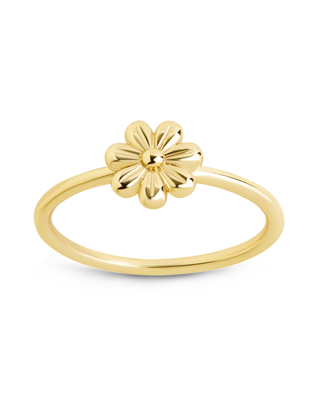 Halley Flower Ring - Elegant Floral Jewelry for Women, Sterling Silver Blossom Ring - Perfect for Weddings, Parties & Everyday Wear