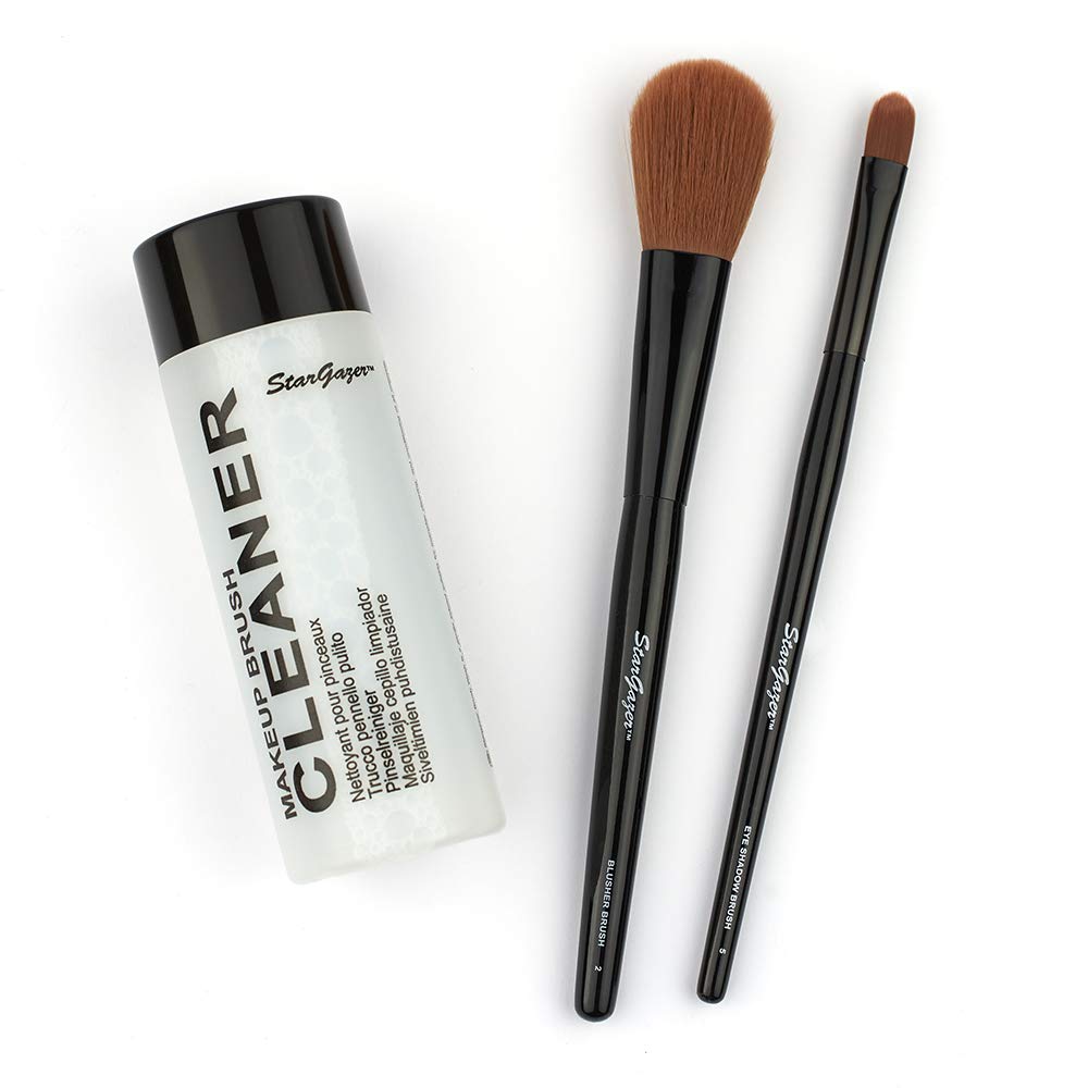 Stargazer Make-Up Brush Cleaner - Gentle Water-Based Formula for Automatic & Manual Cleaning | Perfect for Daily Brush Care & Professional Makeup Artists