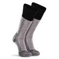 Men's Wick Dry Outlander Heavyweight Mid Calf Boot Socks - Moisture Wicking Field Socks for Hiking, Hunting & Outdoor Activities - Black