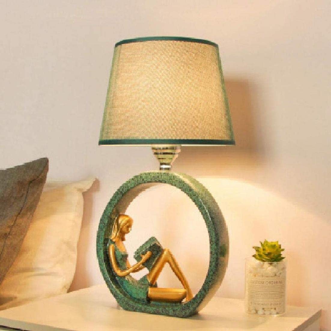 SUPERIORVZND Modern LED Table Lamp with Dimmer - Creative Reading Light for Girls, Romantic Bedroom & Study Desk Lamp, Home Decor for Living Room & Bedside - Perfect for Night Reading, Study Sessions and Cozy Ambiance