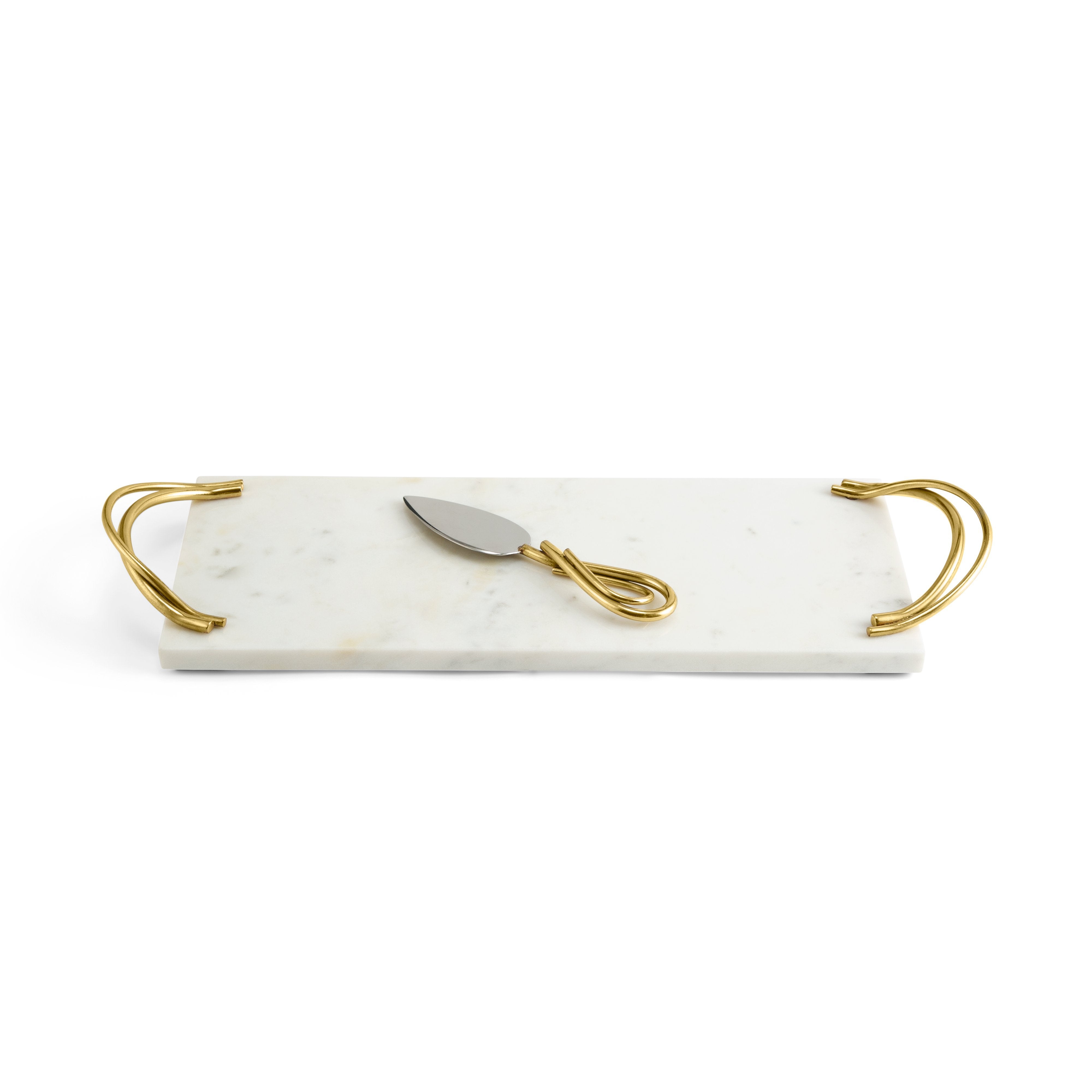 Elegant Calla Lily Small Cheese Board with Spreader - Perfect for Wine & Cheese Parties, Charcuterie, and Entertaining Gifts