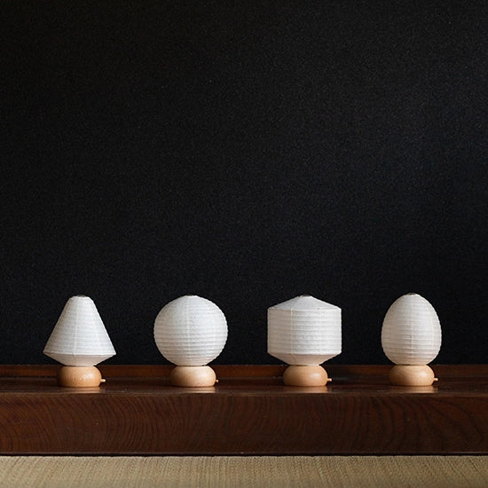 Mini Yame Lantern - Traditional Japanese Square Paper Lantern (Chochin) for Home Decor, Zen Garden, Tea Ceremony & Asian-Themed Events