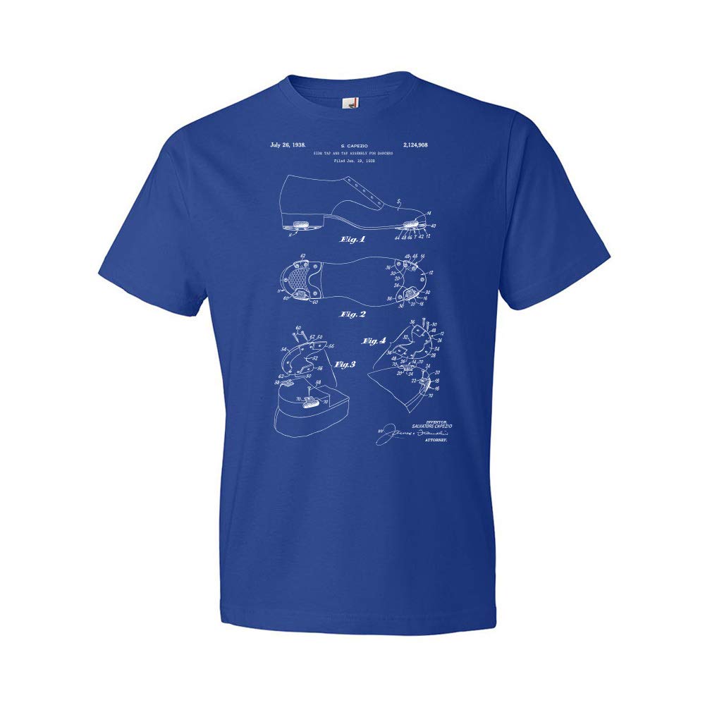 Tap Dancing Shoe Patent T-Shirt - Funny Dance Gifts for Dancers, Dance Moms & Dads, Teachers | Perfect for Dance Recitals, Classes & Dance Team Events