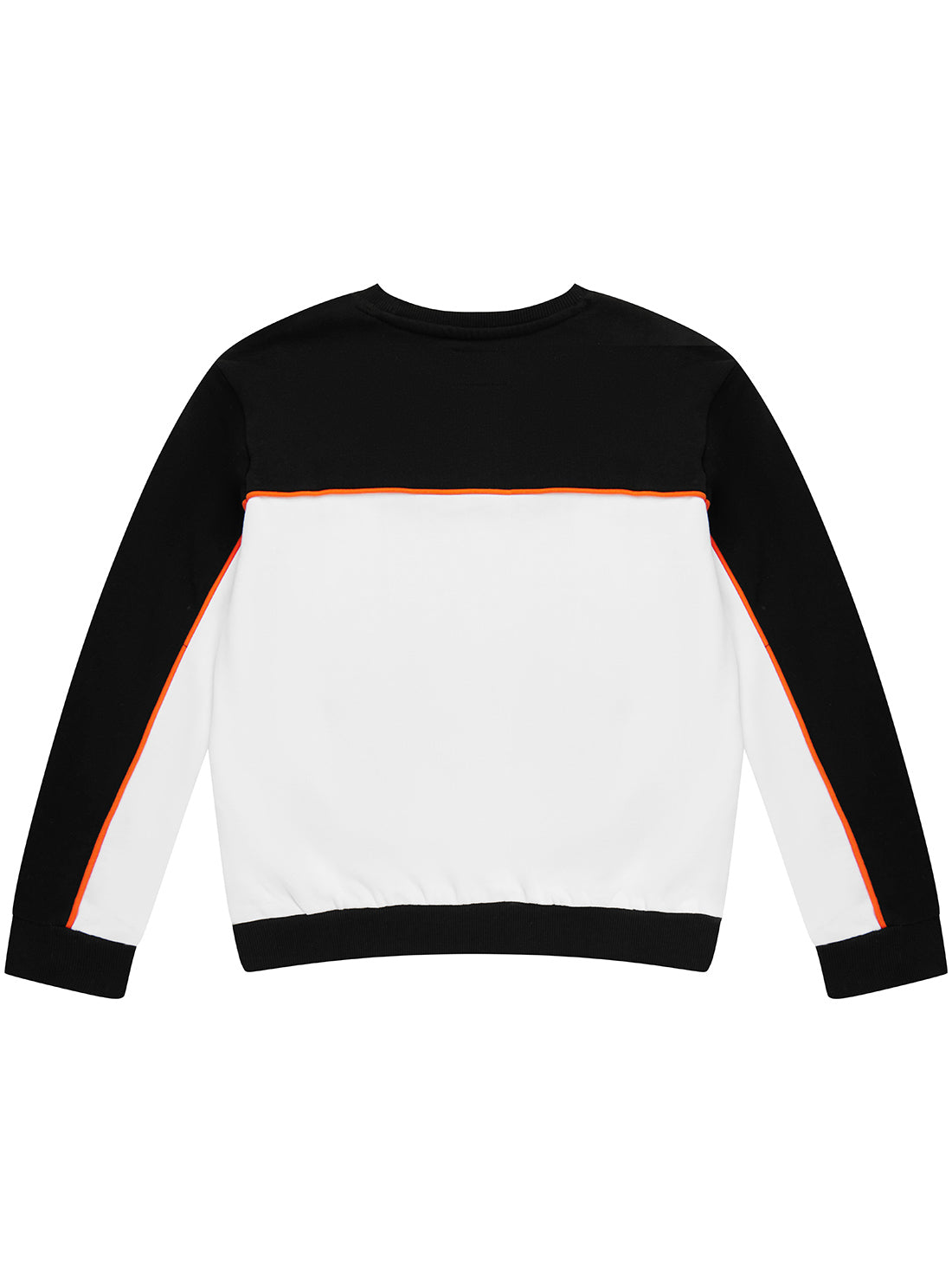 Black & Orange Logo Active Sports Top for Kids (Ages 7-16) - Perfect for School PE, Soccer Practice & Outdoor Activities
