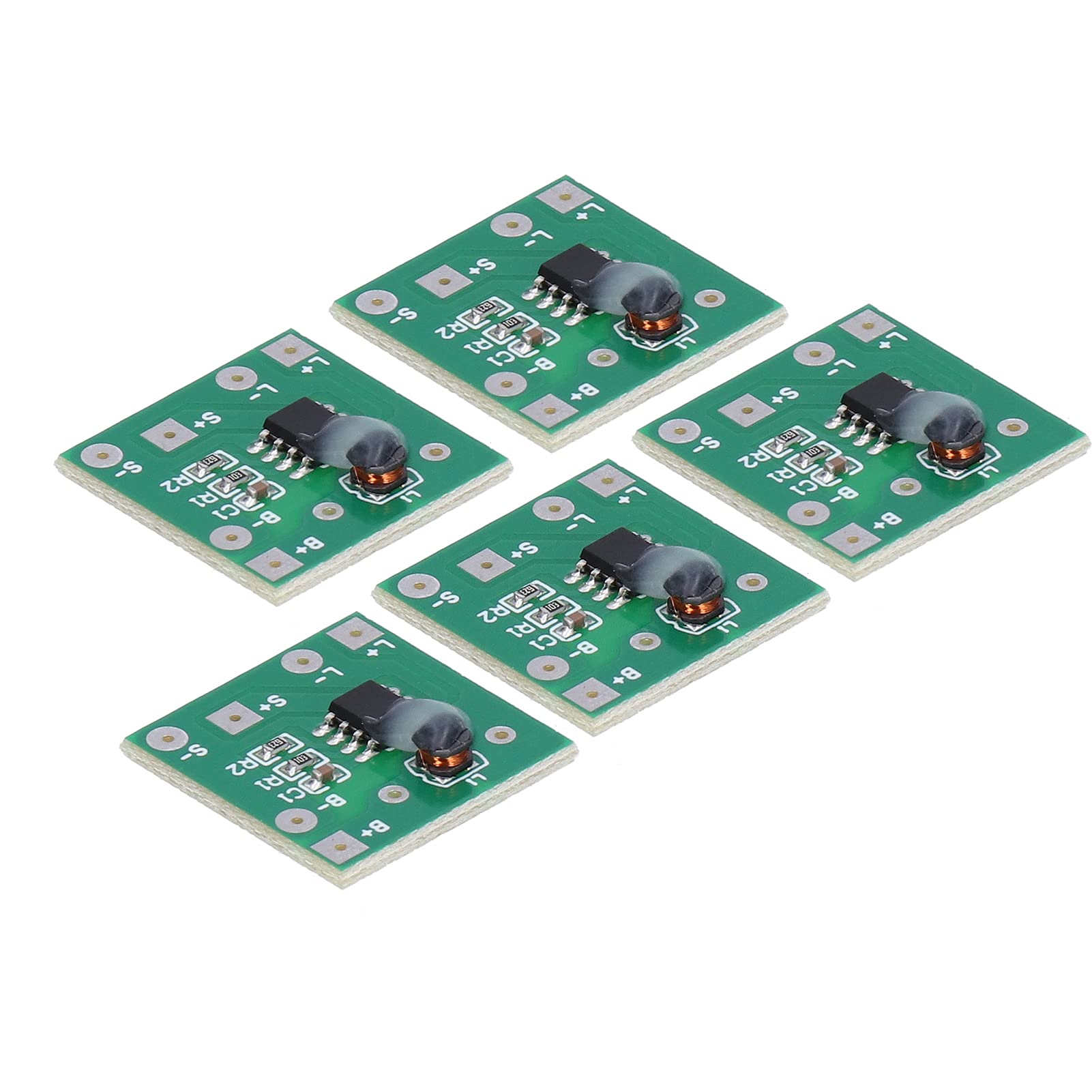 5pcs Solar Charge Controller Boards for Lithium Battery - Multi-Function 9012 Charging Controller for Lawn Lights, Wall Lights, Garden & Landscape Lighting | Perfect for Outdoor Solar Power Systems, Backyard Decor & Pathway Illumination