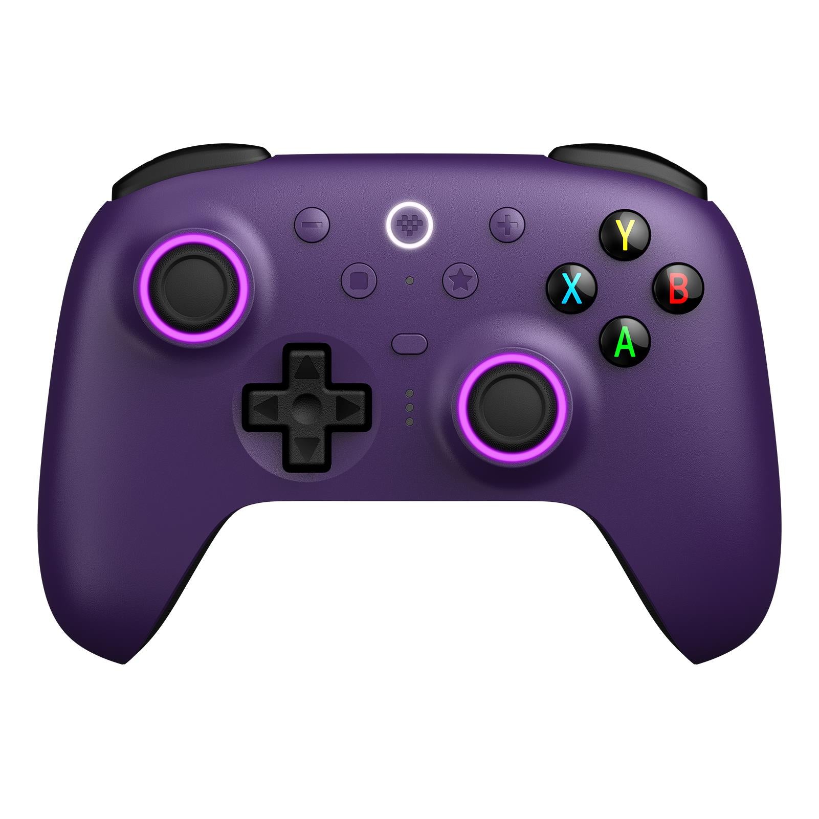 8BitDo Ultimate 2 Wireless Bluetooth Controller for Switch/PC/Android - Purple | Ergonomic Design, Hall Effect Joysticks, Customizable Buttons | Perfect for Gaming, Streaming & eSports