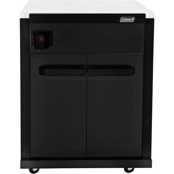 Coleman Revolution Storage Unit - No Draw Matte Black Organizer for Camping, Garage & Home Storage | Durable & Spacious Outdoor Gear Organization
