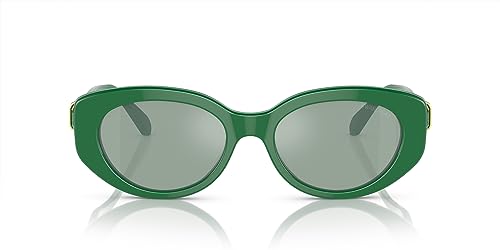 Dark Green/Azure Internal Mirrored Silver