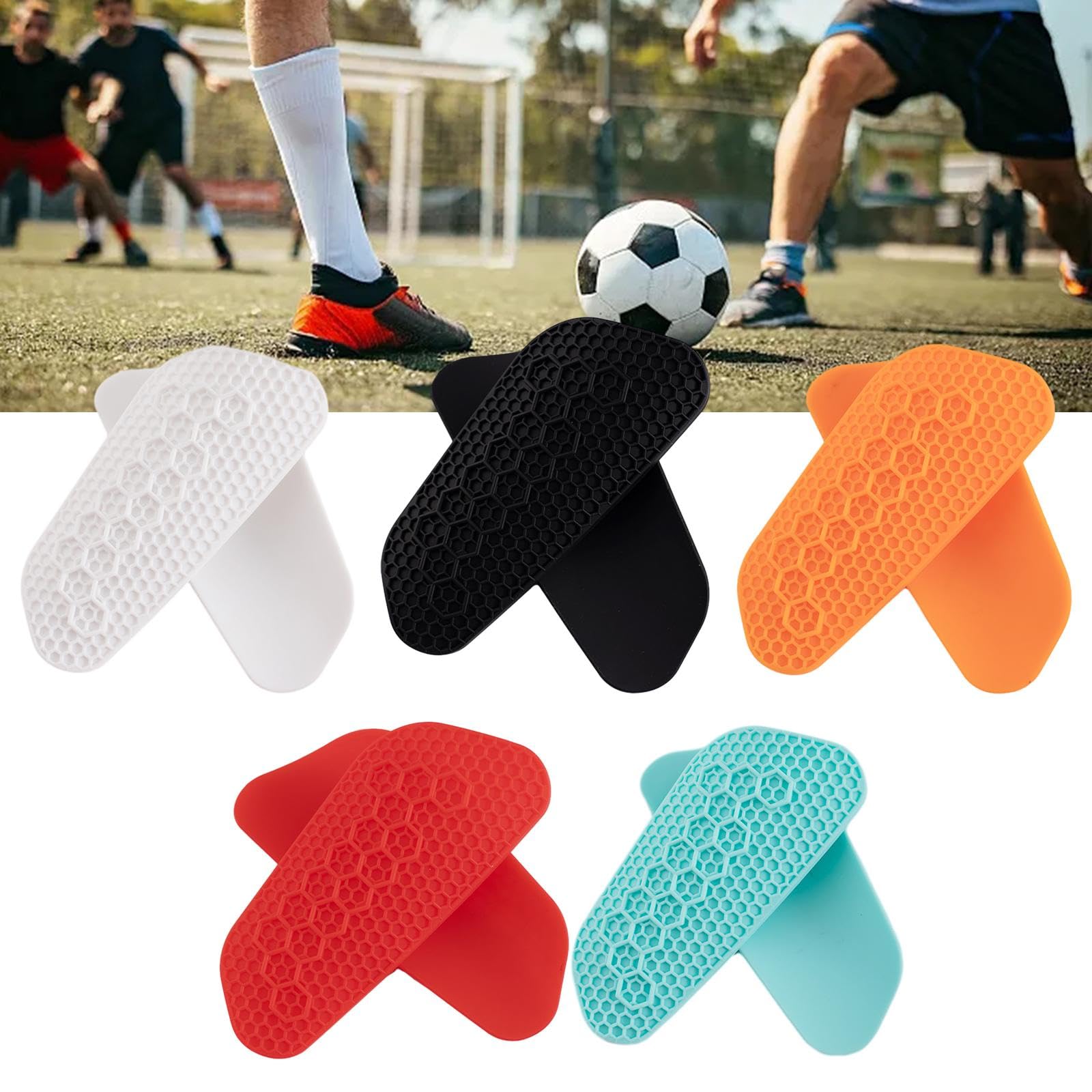 BNF® 1 Pair Soccer Shin Guards for Women & Girls - Breathable Lightweight Shin Pads - Protective Soccer Equipment for Outdoor Sports & Training - Perfect for Matches, Practice & Youth Leagues