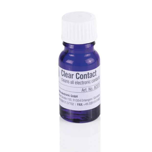 Clearaudio Clear Contact Vinyl Record Cleaner - High-Performance LP Cleaning Solution for Audiophiles & Collectors - Perfect for Vinyl Restoration & Maintenance at Home or Studio