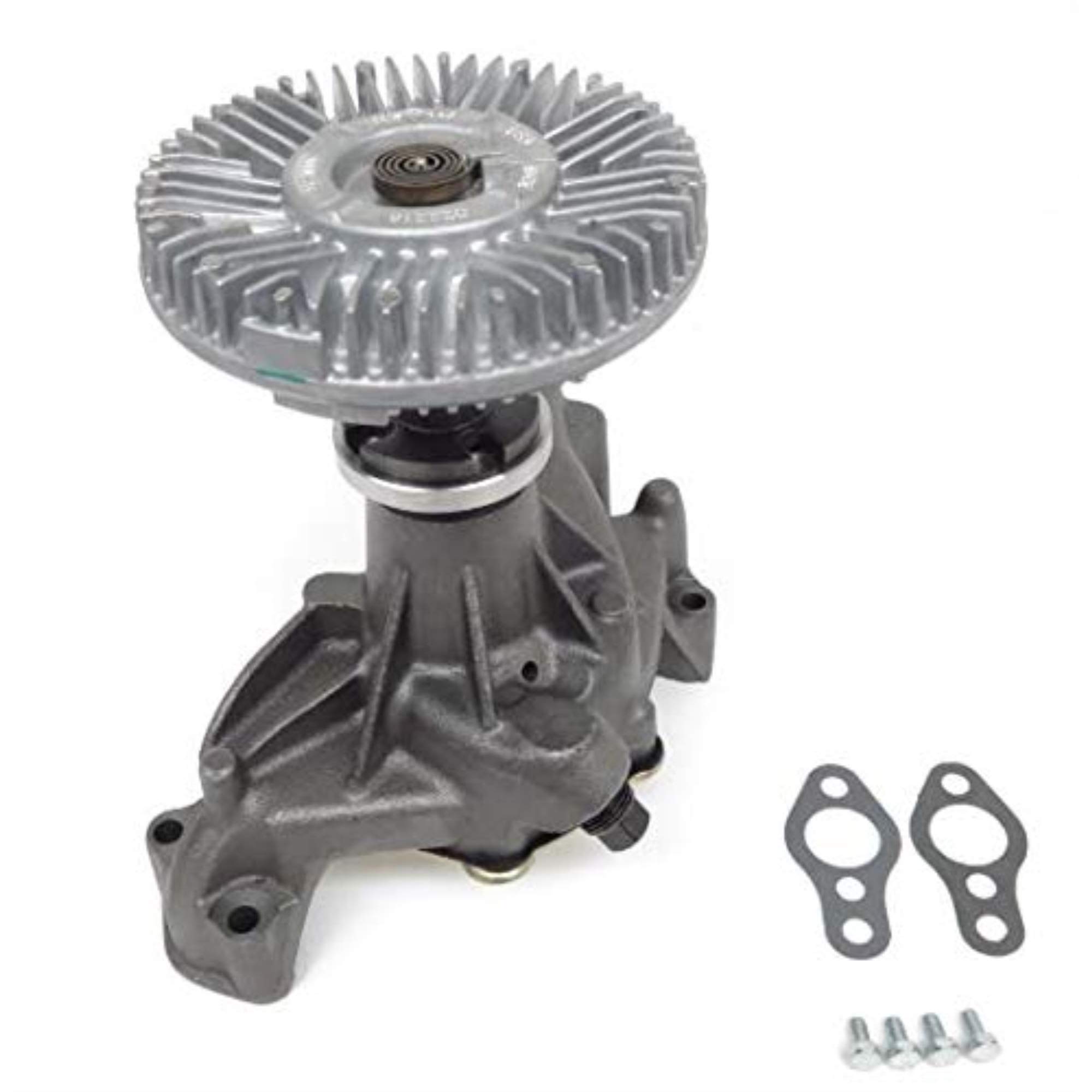 US Motor Works Water Pump & Fan Clutch Replacement Set (MCK1038) - Compatible with Chevy, GMC, Ford & Dodge Trucks - Heavy Duty Cooling System Parts for Engine Overheating Prevention - Perfect for Off-Roading, Towing & Hot Climate Driving