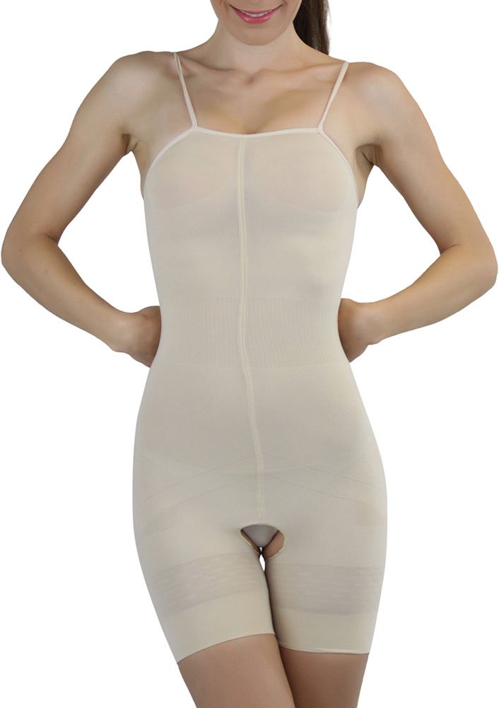 ToBeInStyle Women's Shapewear Bodysuit - Tummy Control Slimming Body Shaper for Women - Perfect for Dresses, Workout & Everyday Wear
