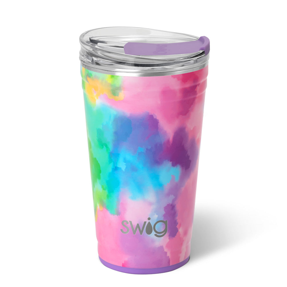 24oz Cloud Nine Party Cup - Durable Plastic Cups for Parties, Events & Outdoor Gatherings - Bulk Pack of 50 - Perfect for Beer, Cocktails & Beverages