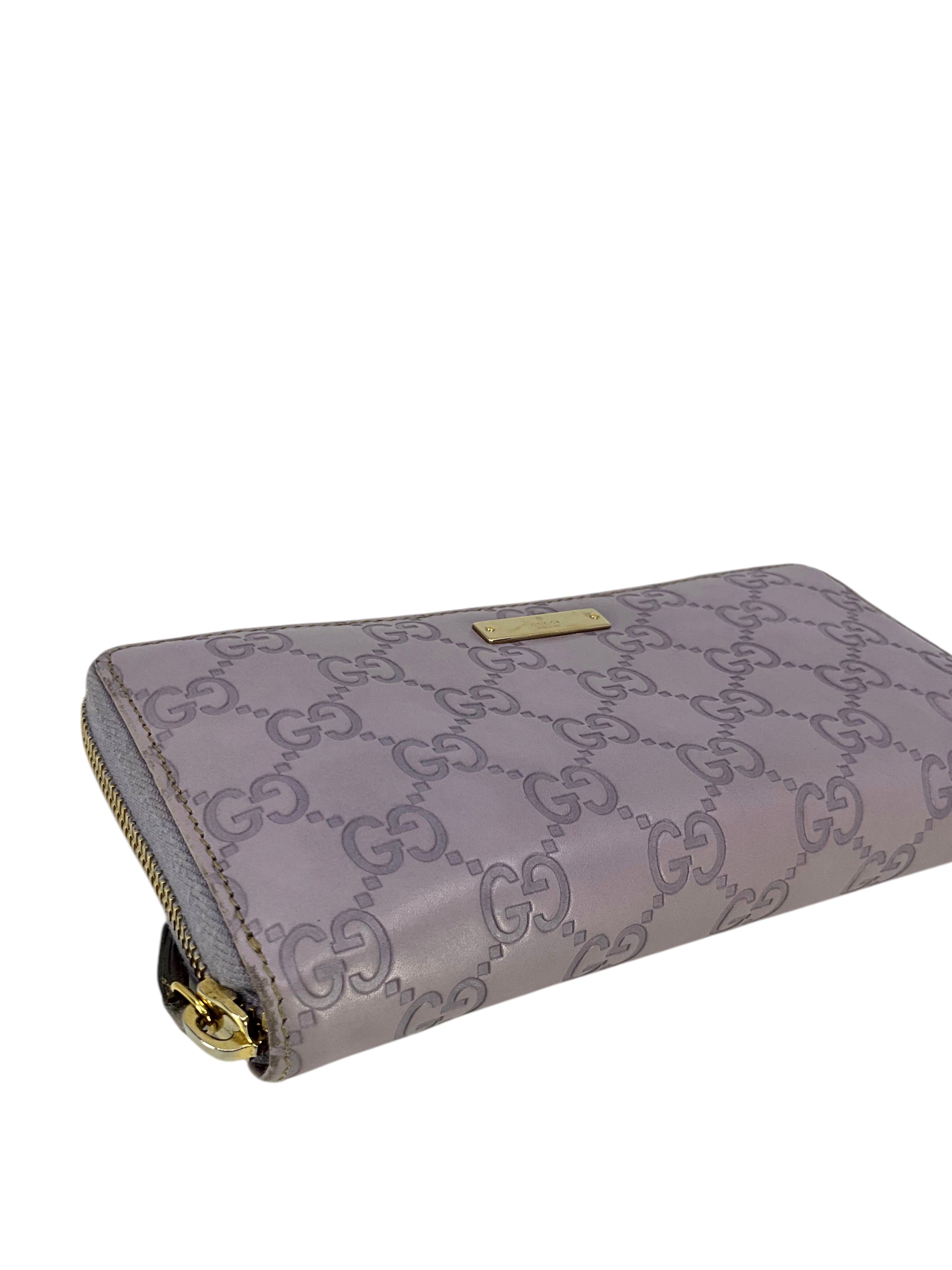Gucci Guccissima Leather Continental Wallet for Men - Slim Bifold Wallet with RFID Protection - Luxury Designer Wallet for Business, Travel & Everyday Use