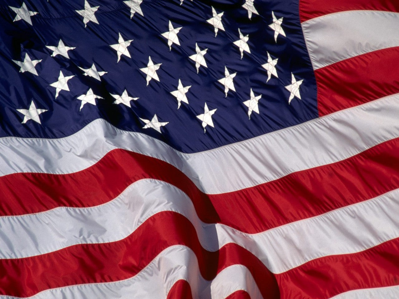 Premium 2.5' x 4' American Flag - Heavy Duty Nylon US Flag with Embroidered Stars & Sewn Stripes - Perfect for Outdoor, Home, and Patriotic Events