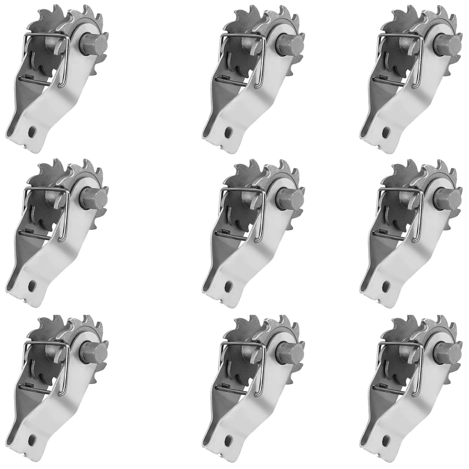 6PCS Heavy Duty Electric Fence Wire Strainer - Inline Wire Tensioner & Ratchet Tensioner for Farm Fencing | Perfect for Livestock Control, Pasture Security & Agricultural Perimeter Protection