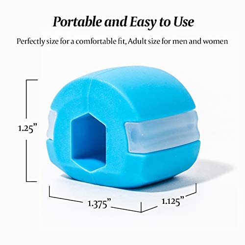 SHOPINUM Jawline Exerciser Tool for Men & Women - Double Chin Reducer & Face Slimming Workout Device | Perfect for Home Gym, Office, or Travel Use