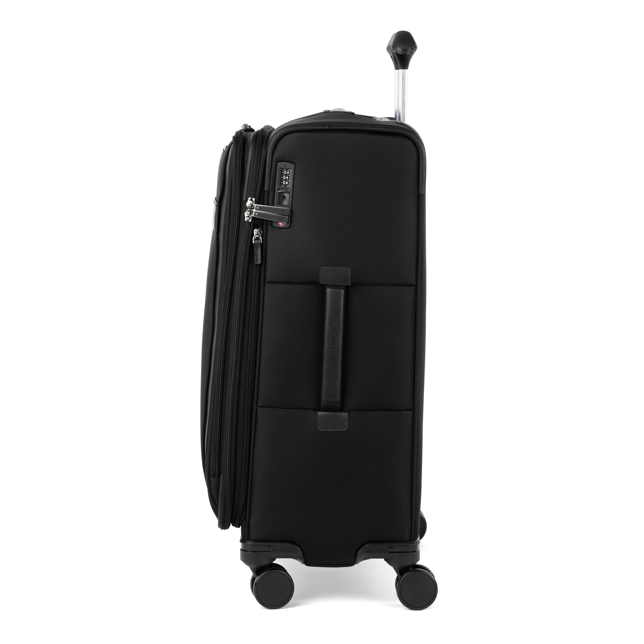 Travelpro VersaPack+ Medium Expandable Spinner Luggage - Perfect for Business Trips & International Travel | Carry-On Check in Suitcase with 360° Wheels