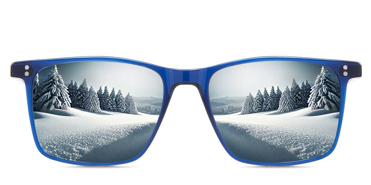 Patrick Men's Polarized Prescription Sunglasses - UV Protection, Anti-Glare for Driving, Fishing & Outdoor Activities