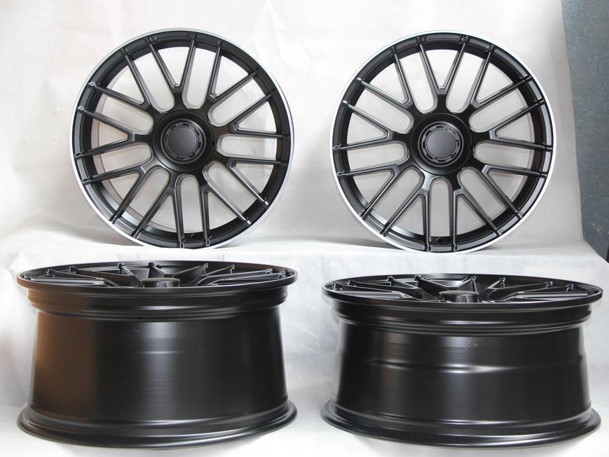 18-Inch Alloy Wheels for Mercedes E450 4MATIC Cabriolet 2019 & Newer Models - 18x8.5/9.5 5x112 Bolt Pattern - Premium Replacement Rims for Luxury Convertible Driving & Performance Upgrade
