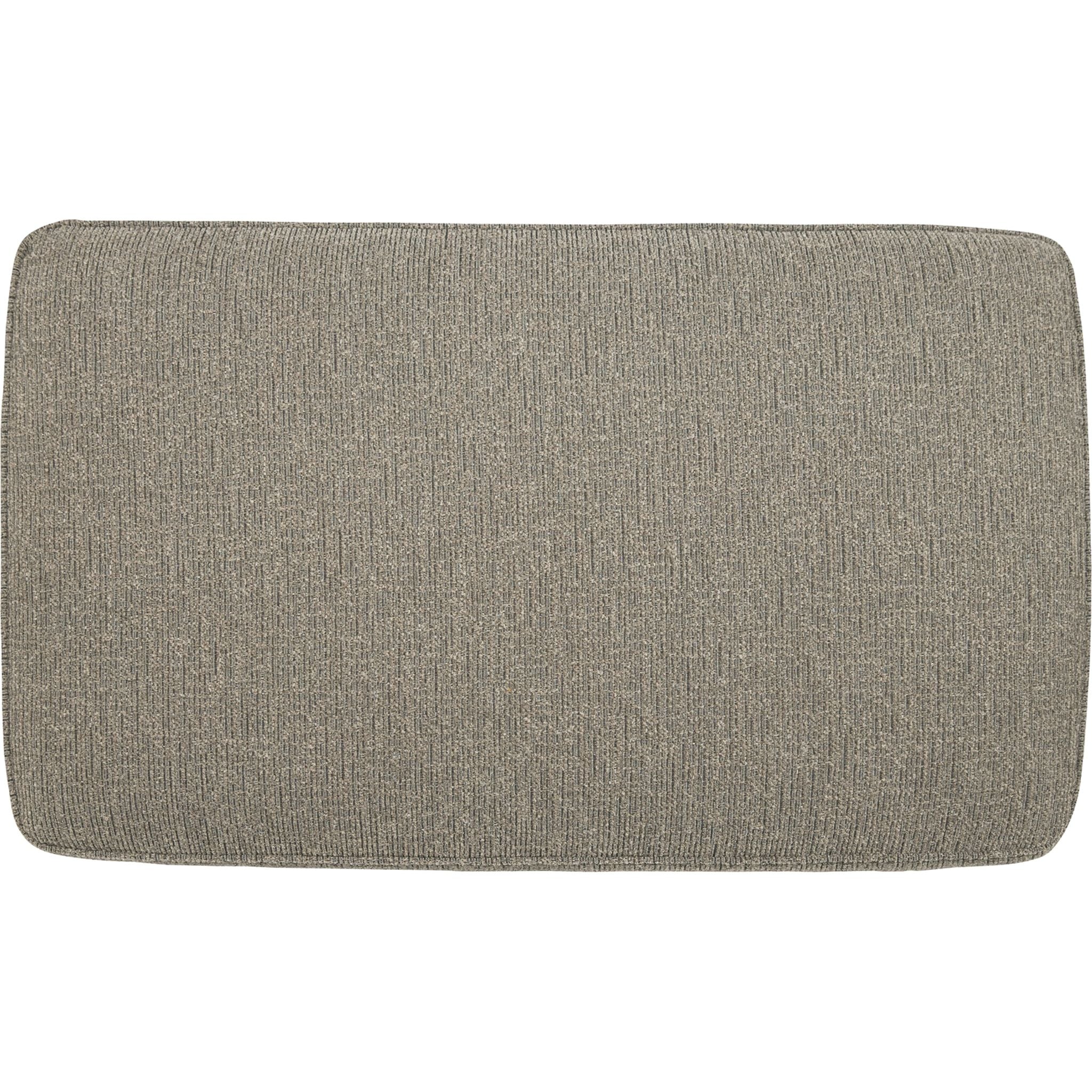 Barnesley Platinum Ottoman Storage Bench - Stylish Footrest with Hidden Storage for Living Room, Bedroom, or Entryway