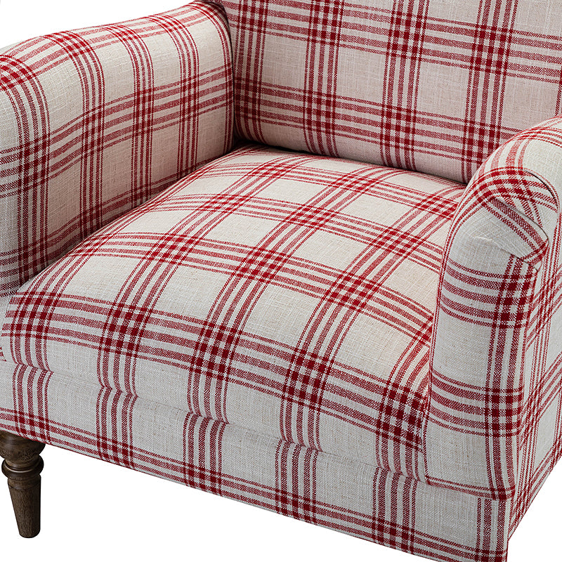 Sadie Upholstered Armchair with Side Table - 2 Piece Living Room Furniture Set for Small Spaces, Apartments & Cozy Reading Nooks