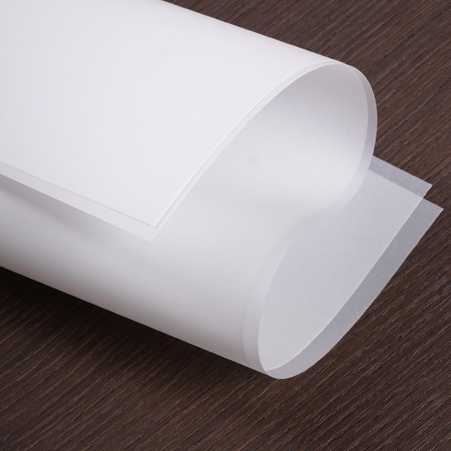 Premium 8.5 x 11 Inch Colored Vellum Paper - 50 Sheets Translucent Printable Tracing Paper for Inkjet & Laser Printers - Perfect for Scrapbooking, Invitations, Crafts and Architectural Drafting