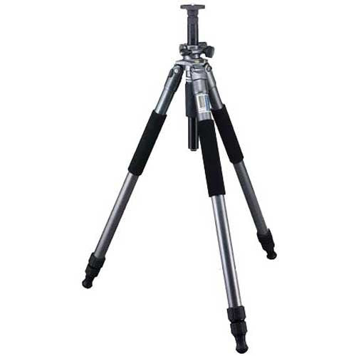 Giottos MT 7371 3-Section Lava Series Aluminum Tripod - 22 lbs Load Capacity, 69
