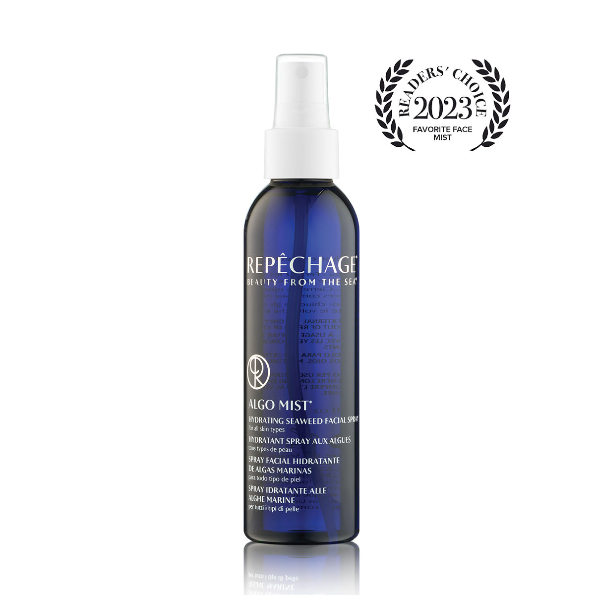 Algo Mist® Hydrating Seaweed Facial Spray - Organic Marine Algae Moisturizer for Dry Skin | Refreshing Face Mist for Makeup Setting, Gym & Travel