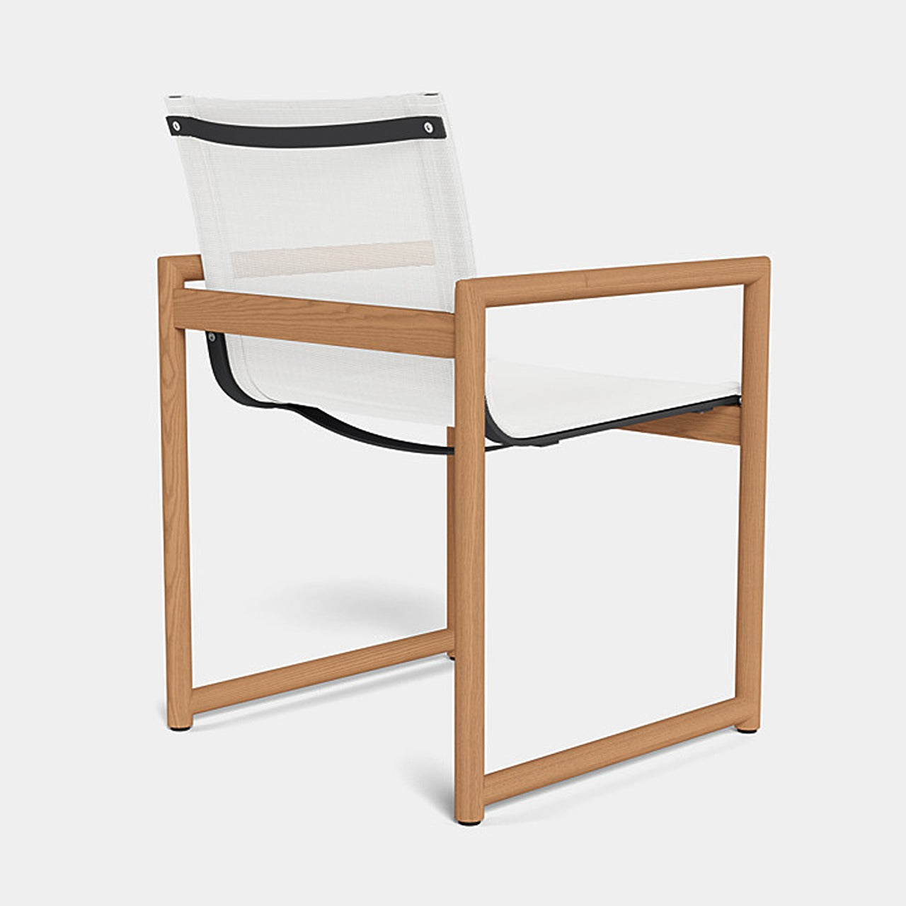 Premium Breeze XL Teak Wood Dining Chair - Waterproof Outdoor Patio Furniture for Garden, Poolside & Restaurant Use
