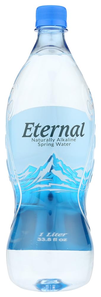 Eternal Artesian Water - 36 Pack of 1 Liter Bottles | Premium Natural Spring Water for Hydration, Home & Office Use