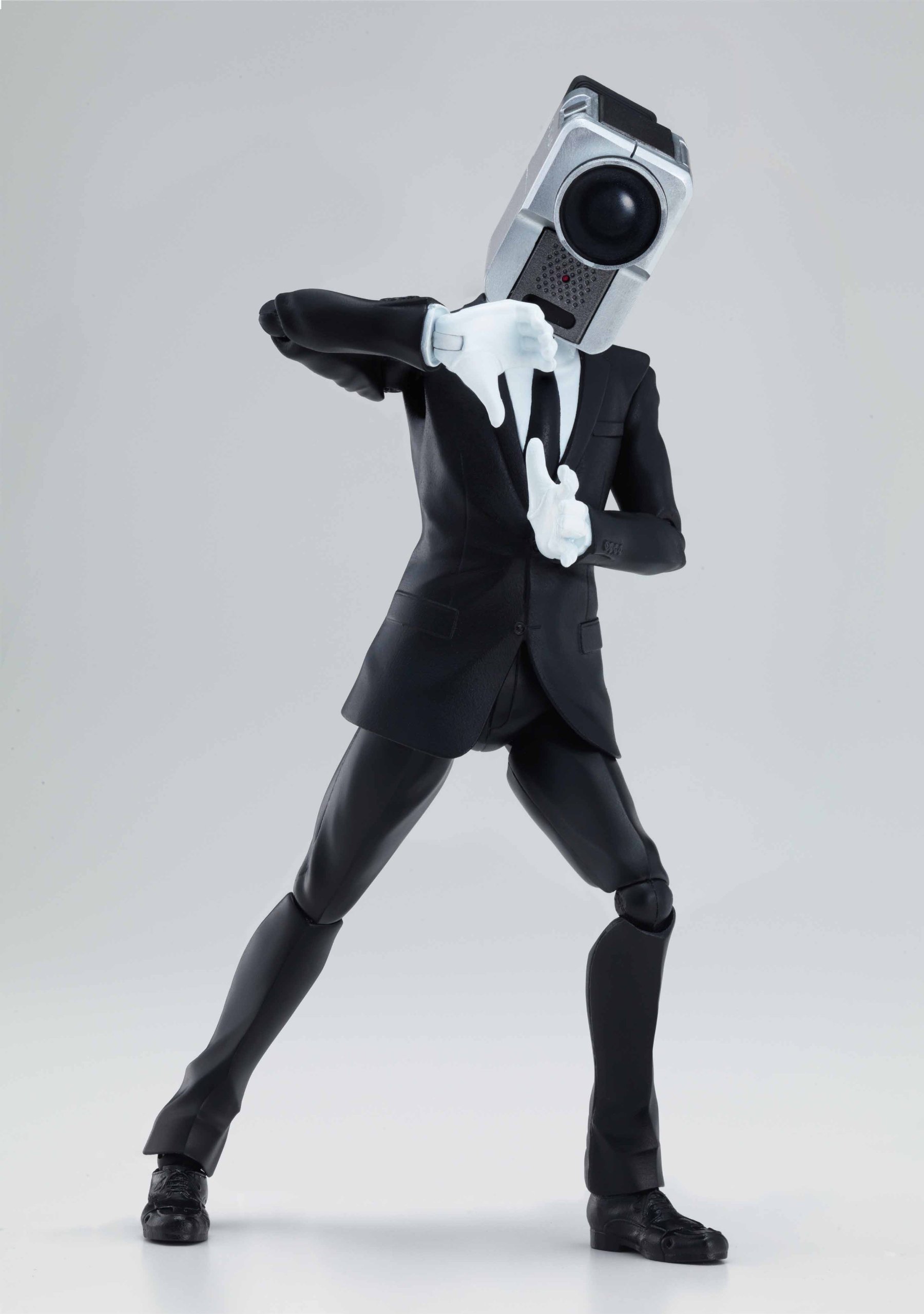 SH Figuarts Camera Otoko Action Figure - High-Quality Collectible Toy for Anime Fans | Perfect for Display, Photography & Cosplay Scenes