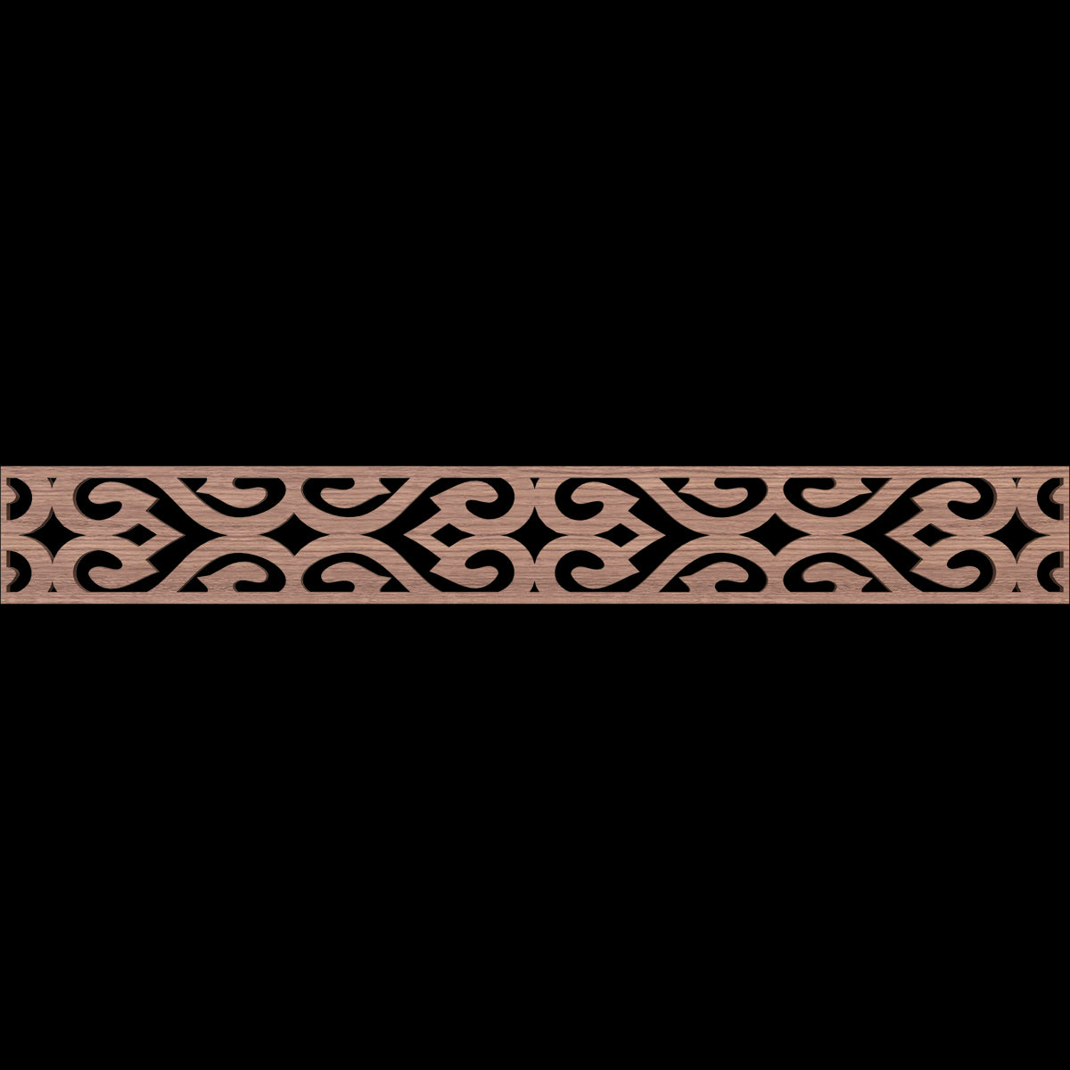Keene Fretwork Moulding - Decorative Wood Trim for Home & Furniture | Perfect for DIY Projects, Wall Paneling, and Cabinet Accents