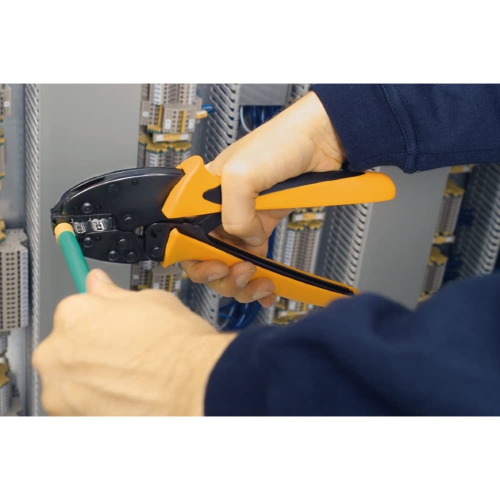 Wide Muller PZ 50 9006450000 Professional Crimping Tool for Electrical Wiring & Cable Connections - Ideal for Electricians, DIY Projects & Industrial Use