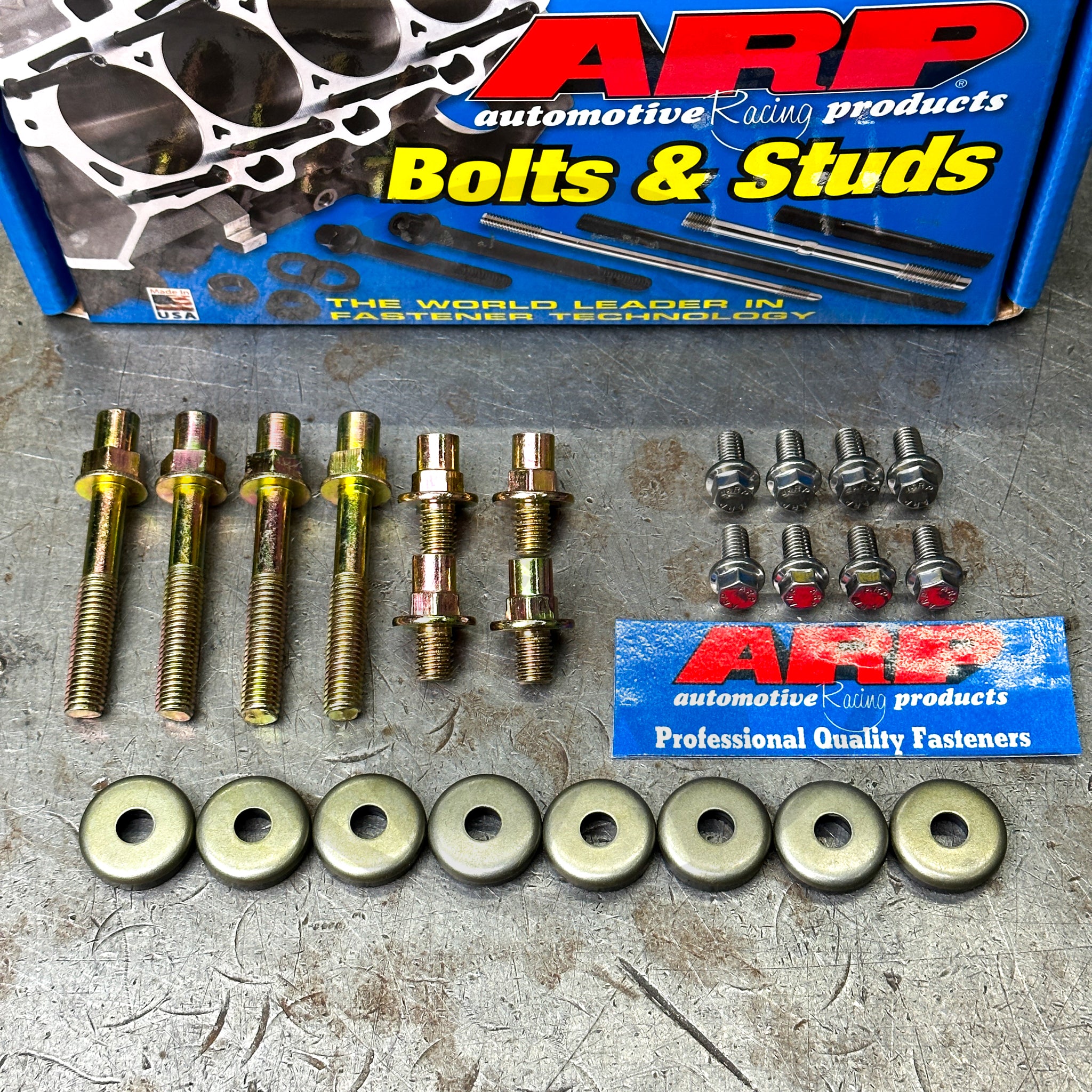 ARP Stainless Steel Valve Cover Bolt Kit with Grommets and Washers for Honda Acura B Series DOHC VTEC EG EK DC2 - Perfect for Engine Maintenance & Performance Upgrades