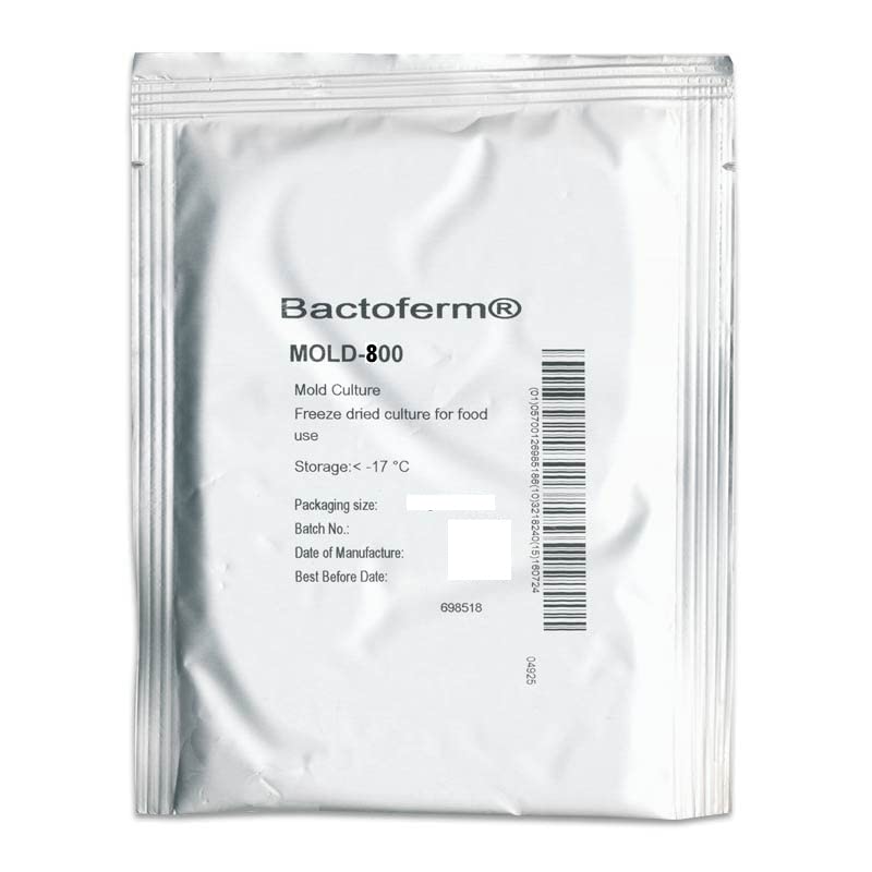 Premium Bactoferm Mold-800 Culture for Sausage Making - P. Nalgiovense & P. Candidum Starter - Perfect for Dry Cured Salami, Pepperoni & Artisanal Charcuterie at Home
