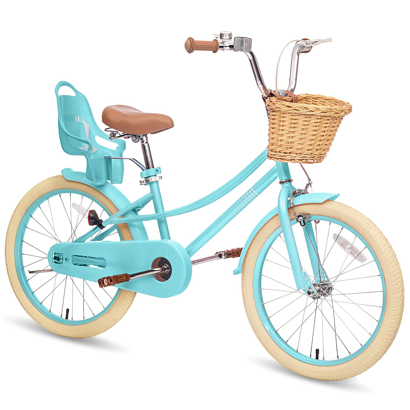 **67i Girls & Boys Toddler Bike - 12, 14, 16, 20 Inch Kids Bicycle for Ages 2-12 Years - Training Wheels, Basket & Doll Seat Included - Perfect for Outdoor Play, Park Rides & Neighborhood Adventures**