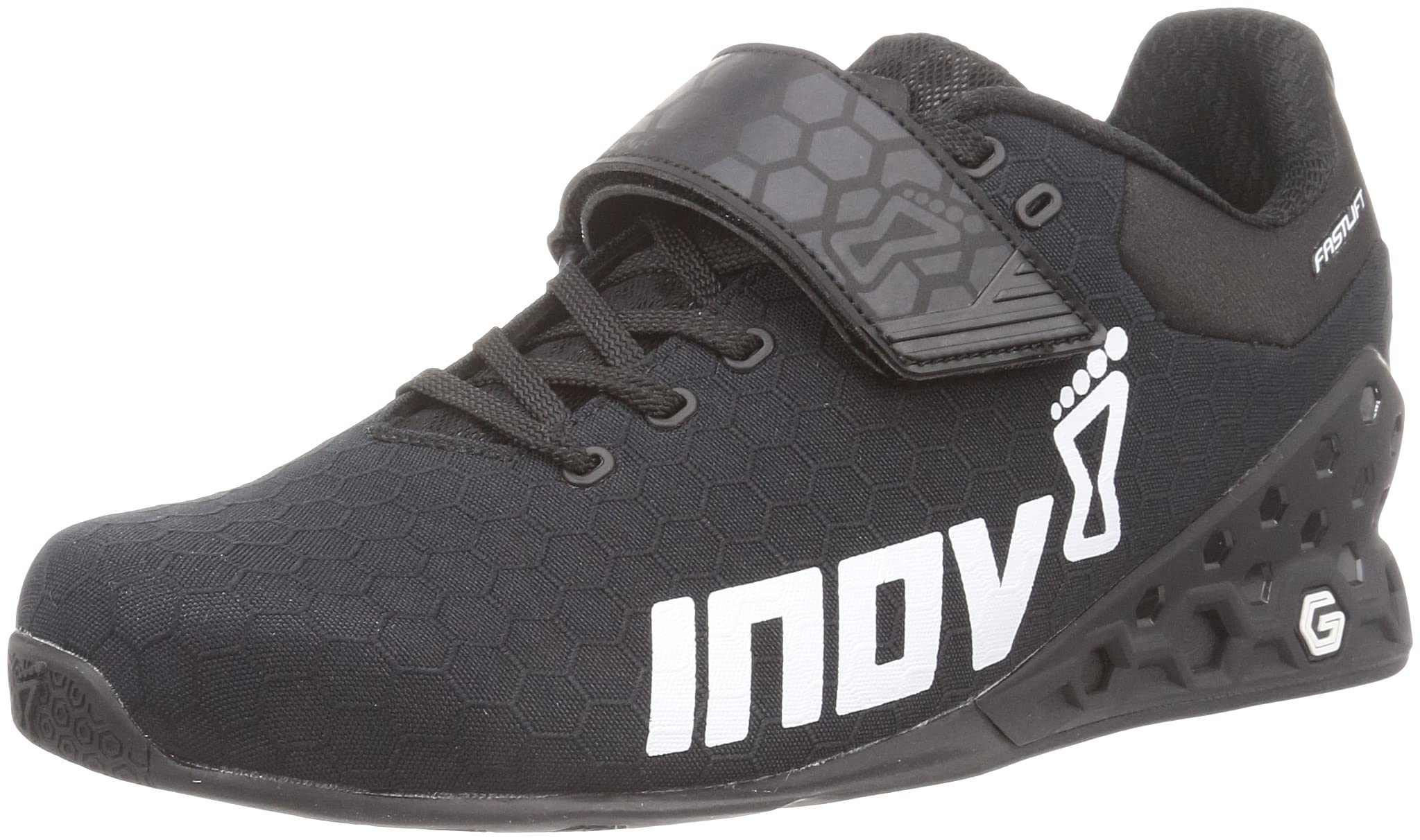INOV8 Men's Fastlift Power G 380 Cross Training Shoes - Lightweight Gym Sneakers for Weightlifting & CrossFit Workouts - Perfect for Strength Training & High-Intensity Workouts