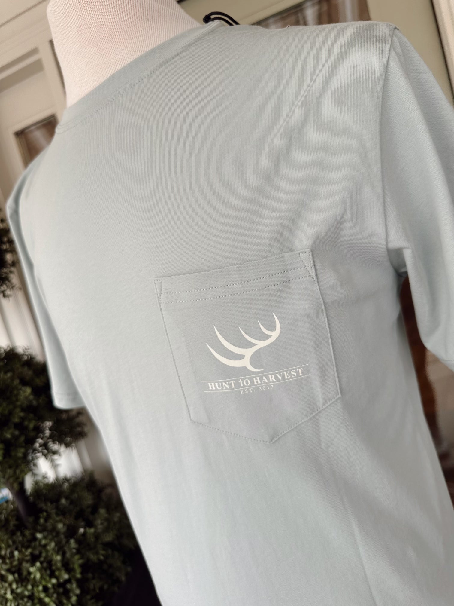 Hunt to Harvest Dog and Shed Tee - Comfortable Hunting Shirt for Outdoor Adventures with Your Dog