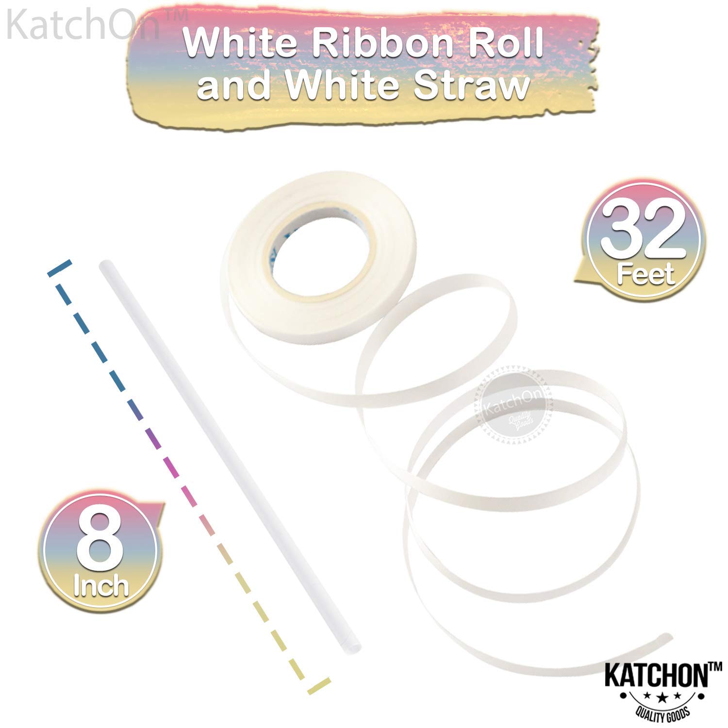 KatchOn Giant 40 Inch Rainbow Number 4 Balloon - Unicorn & Mermaid Birthday Party Decorations for 4th Birthday, Baby Shower, Gender Reveal, Photo Backdrop