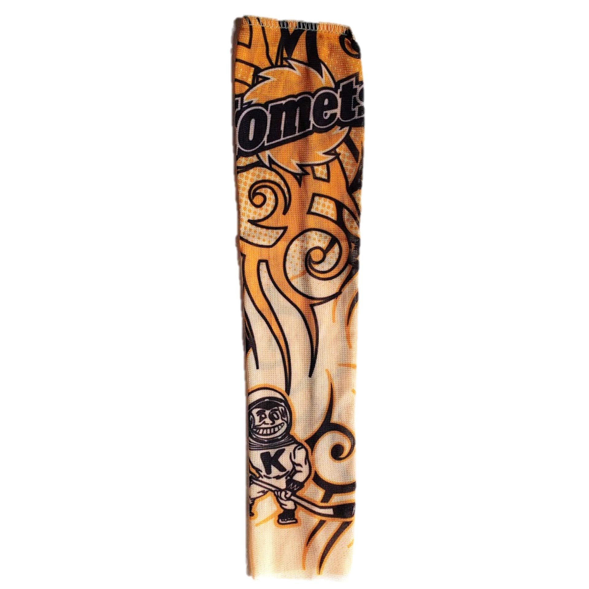 Kids Fake Temporary Tattoo Sleeves - Stretchy Arm & Leg Warmers for Sun Protection (1 Pair) - Perfect for Halloween Costumes, Sports & Outdoor Activities
